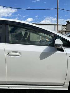 トヨタプリウスアルファZVW41 純正右フロントドアサイドミラー無しカラーコード:070速発送 TOYOTA PRIUS ALPHA RIGHTDOOR COLOR CODE 070