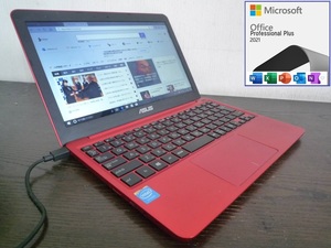 Y彡 EeeBook X205T Atom Z3735F 1.33GHz/2G/eMMC 32GB/11.6型1,366×768/Win10+2021