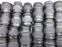 (3970U)ジャンク Canon EF28-80mm 3.5-5.6ⅤUSM 55-200mm 4.5-5.6ⅡUSM 等 キヤノン まとめてセット 94本 動作未確認 同梱不可_画像4