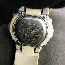 051027 247590　CASIO カシオ G-SHOCK ジーショック G-300LV　ホワイト　メンズ腕時計　動作未確認　ジャンク品_画像6