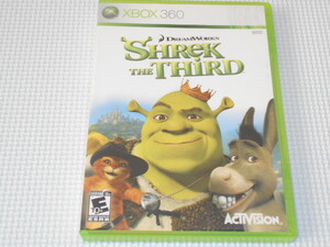 xbox360★SHREK THE THIRD 海外版 北米版★箱付・説明書付・ソフト付