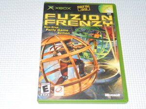 xbox*FUZION FRENZY overseas edition North America version * box attaching * instructions attaching * soft attaching 