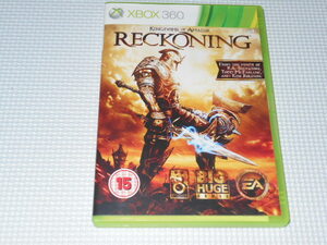 xbox360★KINGDOMS OF AMLUR RECKONING 海外版 EU版 PAL★箱付・ソフト付