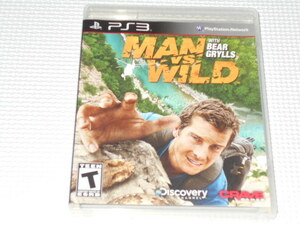 PS3★MAN VS. WILD 海外版 北米版★箱付・説明書付・ソフト付