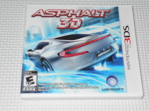 3DS★ASPHALT 3D 海外版 北米版★箱付・説明書付・ソフト付