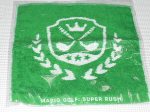  мой Nintendo Mario Golf super Rush полотенце для рук * новый товар нераспечатанный 