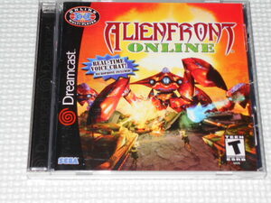 DC*ALIEN FRONT ONLINE overseas edition North America version Dreamcast * box attaching * instructions attaching * soft attaching 