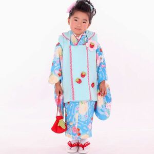 七五三 三歳 女児 被布着物フルセット 3歳 3才 三才 女の子 壮大美麗 祝着 新品（株）安田屋 NO8936