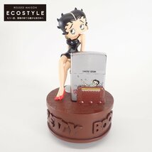 【新品同様/1円】ZIPPO ジッポ 限定 Betty Boop ベティブープ 1998年製 オルゴール付き オイル ライター シルバー メンズ_画像1