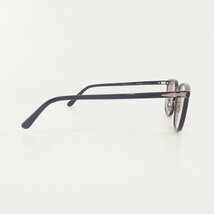 【1円】 KANEKO OPTICAL 金子眼鏡 S925-DEC ブラック フルリム眼鏡 眼鏡 49□23-145_画像3