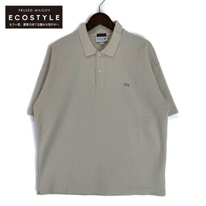 Lacoste ラコステ PH321PL ユナイテッドアローズB&Y別注 1 TONE PL ポロシャツ ベージュ系 M トップス コットン メンズ 中古