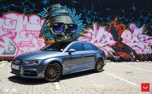 VOSSEN VFS2 ヴォッセ VFS-2 ・ スタッドレス 235/35R19 XL アウディ A3 / S3 ( 235/35R19 19インチ 8.5J +45 5h112 ) 4本セット 新品