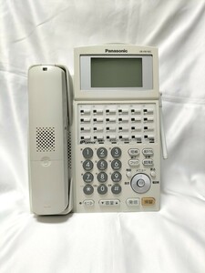 Panasonic パナソニック VB-F611KC-W 24ボタンカールコードレス電話機 No.704