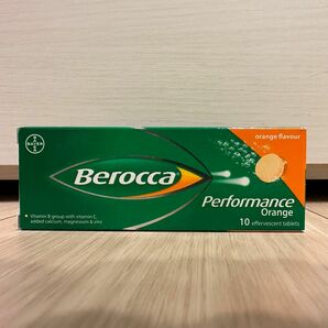 《新品未開封》Berocca ベロッカ マルチビタミン オレンジ味 10pc