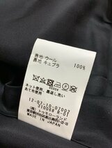 マカフィー タグ付き未使用 黒ウールジャケット サイズ36_画像6