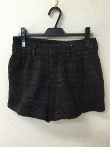 innowave こげ茶のショートパンツ 黒柄入り サイズL