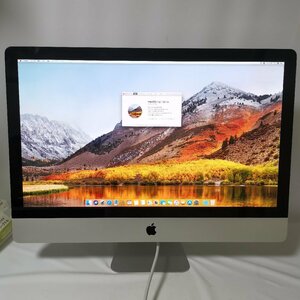 【初期化済】 Apple iMac 27-inch Late 2009 MB952J/A MacOS High Sierra Intel Core2Duo メモリ4GB HDD1TB / 160 (SG012496)