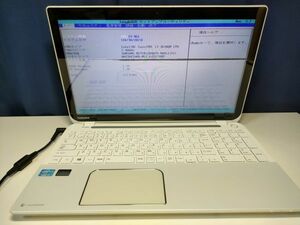 【一部ジャンク】東芝 dynabook T653/68JW i7仕様(CPU等欠品) BIOS起動可能 マザーボード 液晶不良 キーボードNG【動作確認済み】