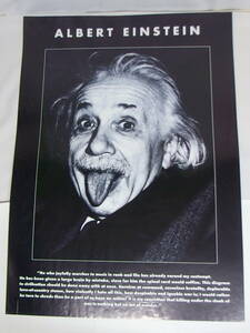 ◆ALBERT EINSTEIN アルベルト・アインシュタイン ポスター 61cm×86cm◆