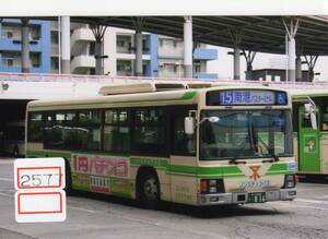 【バス写真】[2577]大阪市交通局 いすゞ エルガ 36-0816 2008年11月頃撮影 KGサイズ、バスファンの方へ、お子様へ