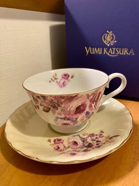 カップ&ソーサー　桂由美 YUMI KATSURA ローズファンタジー ペアコーヒー 
