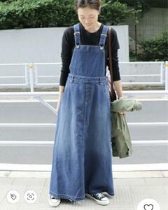 【美品】SLOBE IENA LE DENIM ★ジャンパーデニムスカート