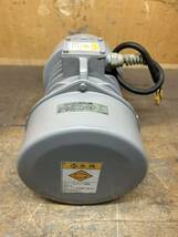 送料別　SINKO ROTARY VIBRATOR TYPE(RV.24D)三相200v0.25kw4p本体重量28kg(1312)_画像4