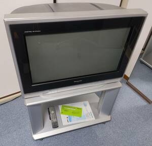 【引取り推奨】Panasonic TH-28D50 地デジ内蔵 28型ブラウン管テレビ 2003年製 BS・110度CS デジタルハイビジョン