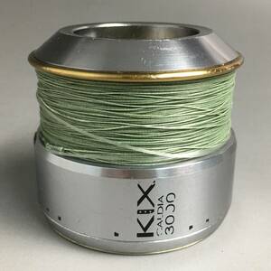 UNY6/85 希少 DAIWA CALDIA KIX ダイワ カルディア キックス 3000 純正スプール 単品 入手困難 貴重 中古 長期保管品 ※現状品〇