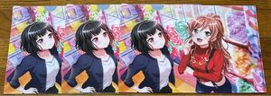 バンドリ BanG Dream! ローソン クリアファイル 今井リサ 美竹蘭