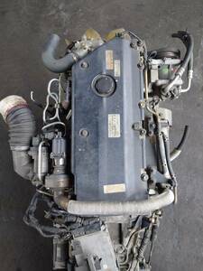4HL1-1 エンジン いすゞ エルフ 平成16年9月 PB-NKR81A 最高出力96/3000kw/r.p.m エンジン 2022121501 7001220