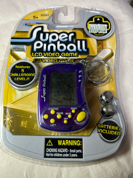 LCD VIDEO GAME Super Pinball ピンボールゲーム TECHNO SOURCE 電子ゲーム