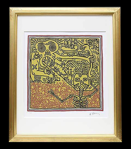 ■ Keith Haring　キース・ヘリング ■ UNTITLED　7/150 ■