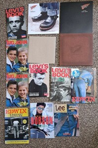 ジーンズ　JEANS 革靴　レッドウィング　RED WING　カタログ　冊子　BOOK　Levi's　Lee　BOBSON　BIG JOHN　アメカジ