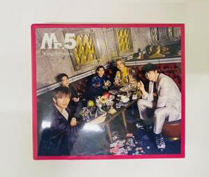 Y Mr.5 King & Prince 初回限定盤B CD2枚+DVD1枚 計DISC3枚 再生確認済み 中古品