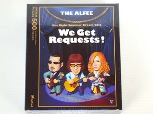 ●希少品☆THE ALFEE《ジ・アルフィー☆We Get Requests! 500ピースジグソーパズル》未開封品 綺麗です！☆定形外\510-/他520-