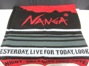 10E766EZ◎NANGA ナンガ STARRY SKY　BLANKET ブランケット 140ｘ100ｃｍ RED SKY◎未使用