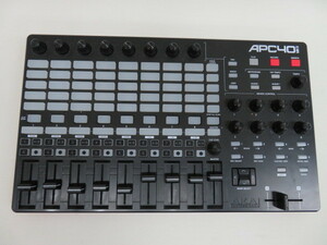 10K014◎AKAI APC40 MKII professional MIDIコントローラー◎美品