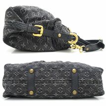 LOUIS VUITTON ルイヴィトン モノグラムデニム ネオカヴィMM M95351 2Wayバッグ ノワール/350707【中古】_画像2