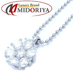 ダイヤモンド ネックレス ダイヤモンド1.00ct Pt900プラチナxPt850プラチナ /74950【中古】