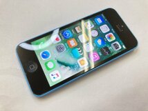 HF989 au iPhone 5c 32GB ブルー 判定◯_画像1