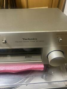  Technics ST-8044 FM-AM stereo tuner reception has confirmed used good goods 