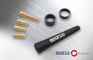 【Sparco】スパルコ SPC アーバンアンテナ SPA434 65mmタイプ