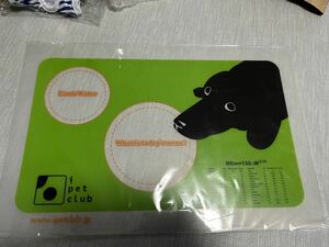 【新品未使用】犬用　わんこ　ランチマット　お手入れ簡単　汚れ防止