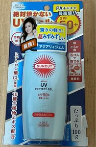 SUNCUT 日やけ止めジェル 50 SPF50＋ PA＋＋＋＋ 100g