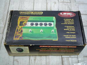 楽1094-148♪【80】LINE 6 Stomp Box DL4 Delay Modeler