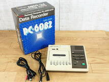 NEC データレコーダ PC-6082 DATA RECORDER データレコーダ ※通電OK ジャンク＠80(9)_画像1