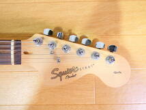 【(G8)USED!Squier by Fender エレキギター STRAT★スクワイヤー/フェンダー/ケース付/ストラト ※現状品＠160（10）】_画像5