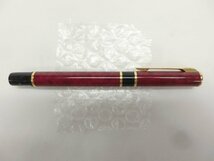 【O-5621】WATERMAN 万年筆 ペン先 FRANCE EF 刻印 ウォーターマン マーブル 赤系 レッド系 筆記用具 現状品【千円市場】_画像3