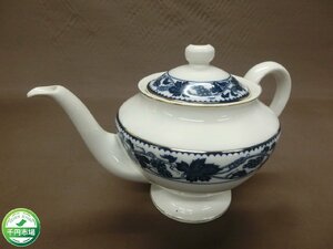 【YI-0012】美品 金彩 NIKKO ニッコー DOUBLE PHOENIX ダブルフェニックス IRONSTONE ポット レトロ オールド アンティーク【千円市場】